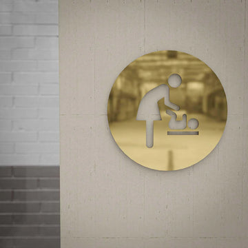 Diaper Changing Station Sign